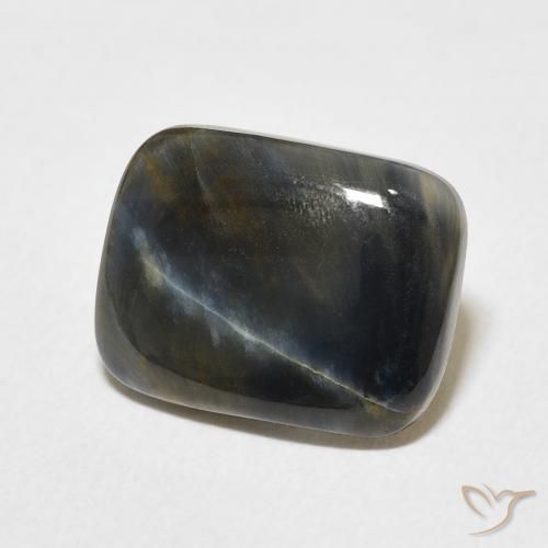 Pietersite Multicolore naturelle Coussin, 3.64 ct, Opaque
