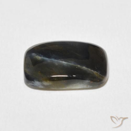 Pietersite Multicolore naturelle Coussin, 3.64 ct, Opaque