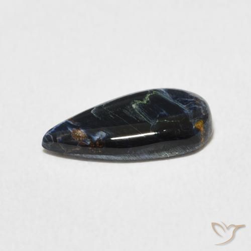 Pietersite Multicolore naturelle En forme de poire, 1.17 ct, Opaque