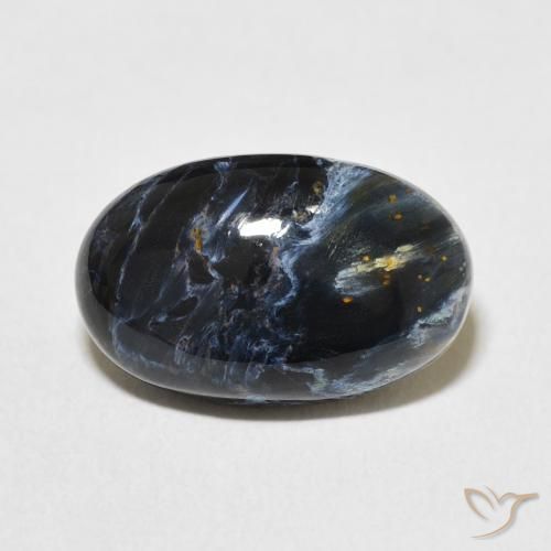 7.30ct Naturel Multicolore Pietersite, ovale, Opaque
