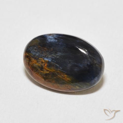Pietersite Multicolore naturelle ovale, 2.74 ct, Opaque