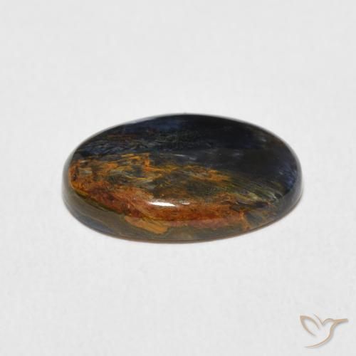 Pietersite Multicolore naturelle ovale, 2.74 ct, Opaque