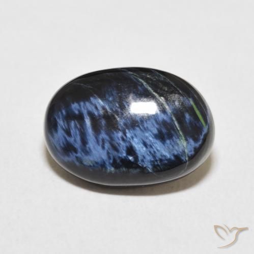 5.18ct Naturel Multicolore Pietersite, ovale, Opaque