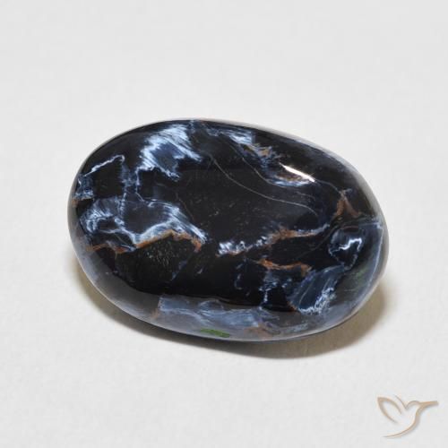 Pietersite Multicolore naturelle ovale, 7.04 ct, Opaque
