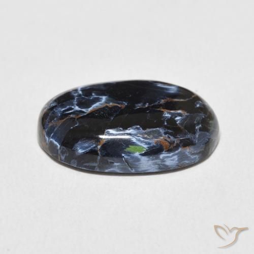 Pietersite Multicolore naturelle ovale, 7.04 ct, Opaque