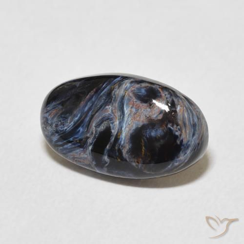 Pietersite Multicolore naturelle ovale, 2.98 ct, Opaque