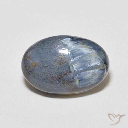5.27ct Naturel Multicolore Pietersite, ovale, Opaque