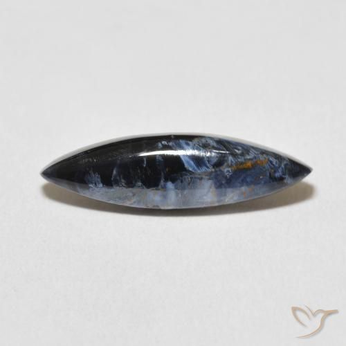 3.55ct Naturel Multicolore Pietersite, Marquise, Opaque