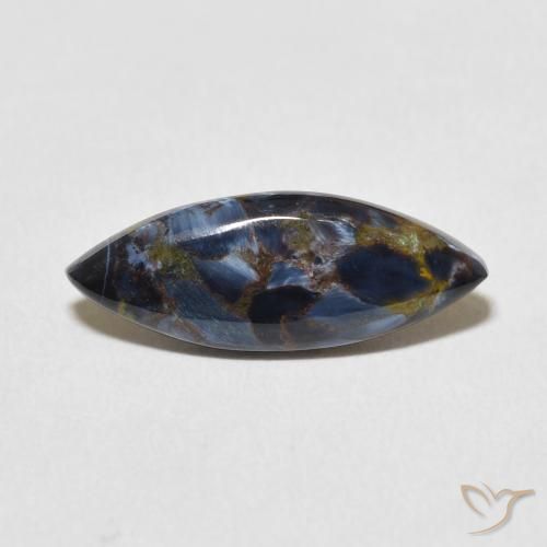3.36ct Naturel Multicolore Pietersite, Marquise, Opaque