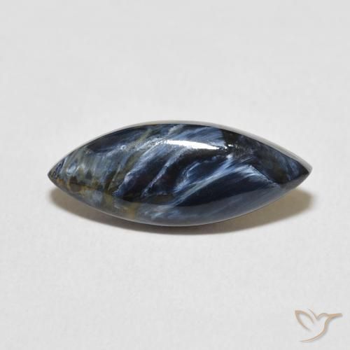 3.61ct Naturel Multicolore Pietersite, Marquise, Opaque