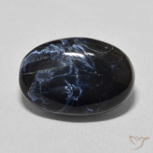9.00ct Naturel Multicolore Pietersite, ovale, Opaque