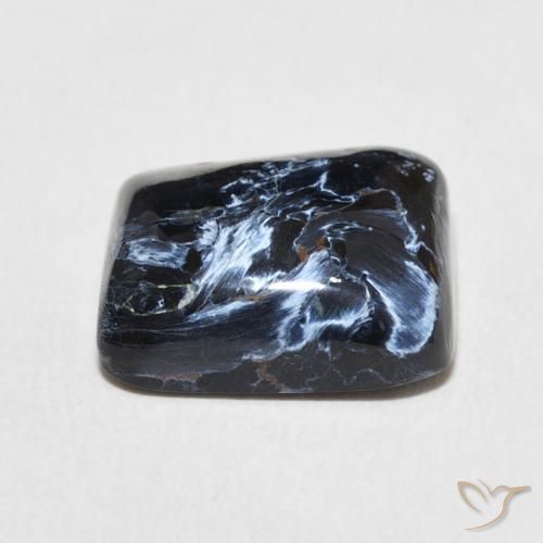 Pietersite Multicolore naturelle Coussin, 5.77 ct, Opaque
