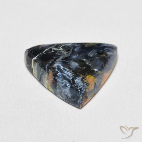 Pietersite Multicolore naturelle Trillion, 4.62 ct, Opaque