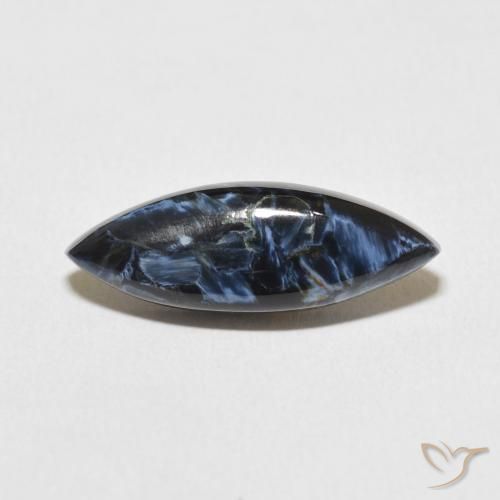 Pietersite Multicolore naturelle Marquise, 5.36 ct, Opaque