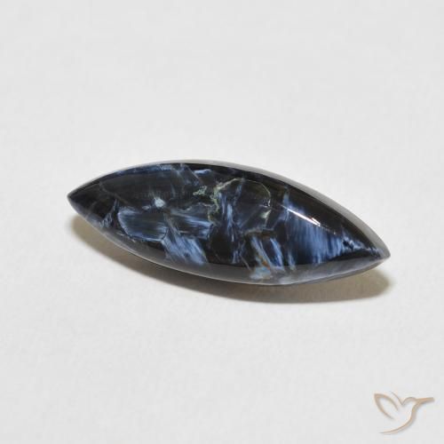 Pietersite Multicolore naturelle Marquise, 5.36 ct, Opaque