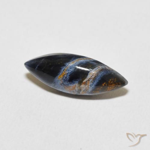 Pietersite Multicolore naturelle Marquise, 2.11 ct, Opaque