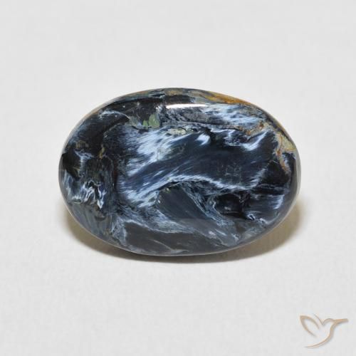 5.21ct Naturel Multicolore Pietersite, ovale, Opaque