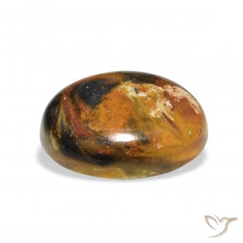 Pietersite Multicolore naturelle ovale, 10.45 ct, Opaque