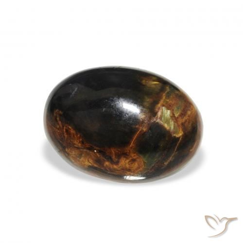 Pietersite Multicolore naturelle ovale, 4.77 ct, Opaque