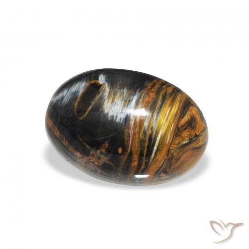 Pietersite Multicolore naturelle ovale, 4.31 ct, Opaque