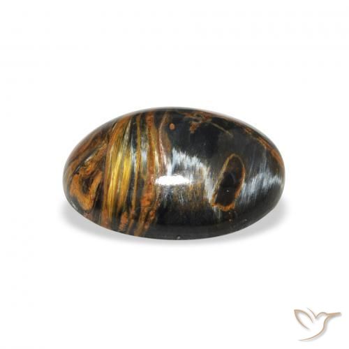 Pietersite Multicolore naturelle ovale, 4.31 ct, Opaque