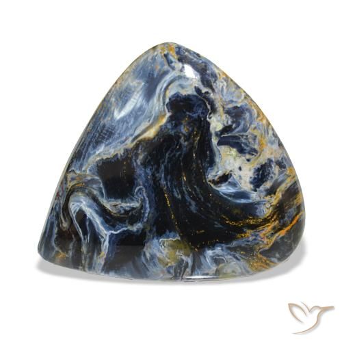 43.05ct Multicolore Pietersite, En forme de poire, Opaque