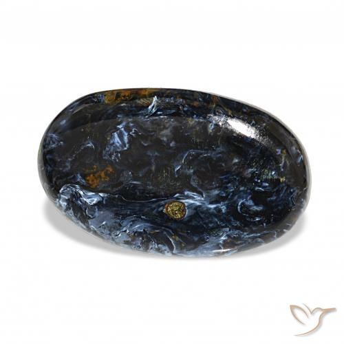 Pietersite Multicolore naturelle ovale, 21.65 ct, Opaque