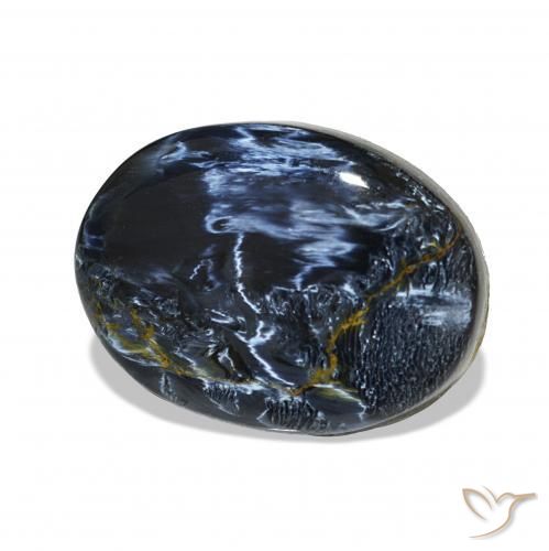 Pietersite Multicolore naturelle ovale, 6.37 ct, Opaque