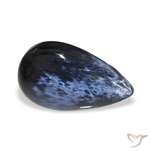 Pietersite Multicolore naturelle En forme de poire, 5.10 ct, Opaque