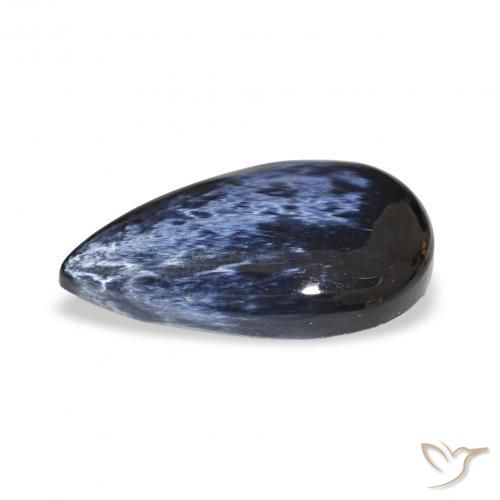 Pietersite Multicolore naturelle En forme de poire, 5.10 ct, Opaque
