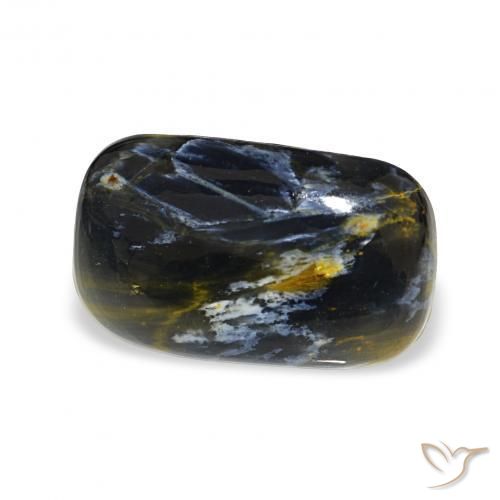 Pietersite Multicolore naturelle Coussin, 5.50 ct, Opaque