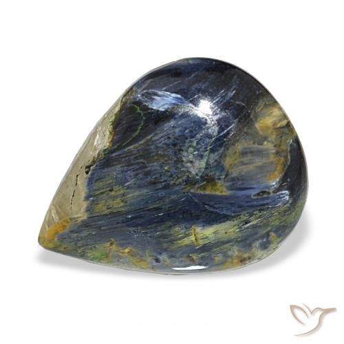 10.57ct Multicolore Pietersite, En forme de poire, Opaque