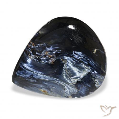 9.97ct Multicolore Pietersite, En forme de poire, Opaque