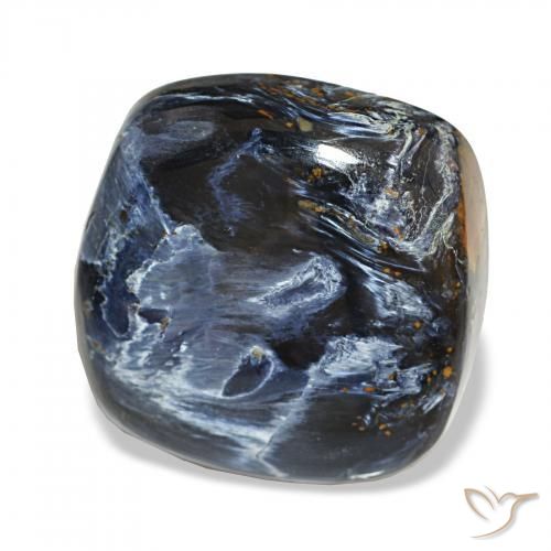 Pietersite Multicolore naturelle Coussin, 10.54 ct, Opaque