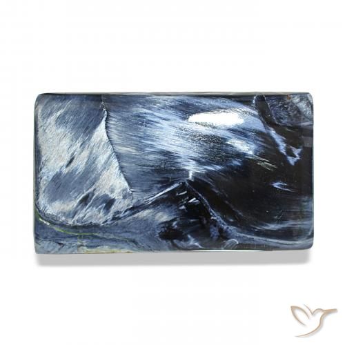 Pietersite Multicolore naturelle Baquette, 13.37 ct, Opaque