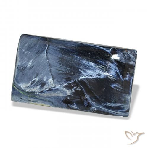 Pietersite Multicolore naturelle Baquette, 13.37 ct, Opaque