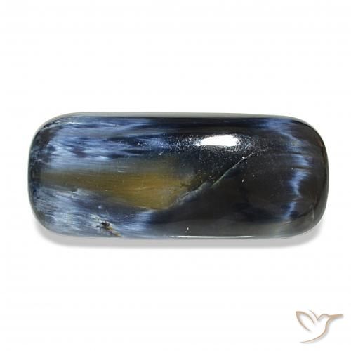 Pietersite Multicolore naturelle Coussin, 10.83 ct, Opaque