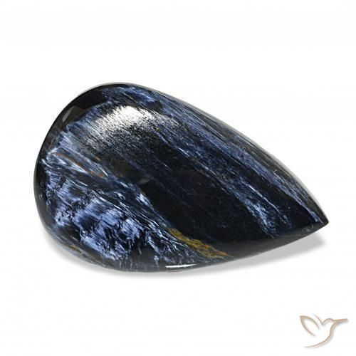 17.84ct Multicolore Pietersite, En forme de poire, Opaque