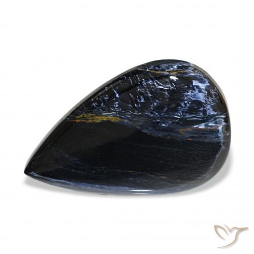 Pietersite Multicolore naturelle En forme de poire, 17.84 ct, Opaque