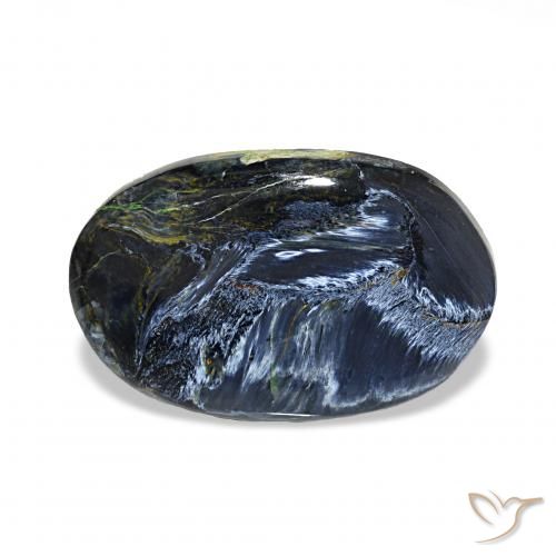 12.70ct Multicolore Pietersite, ovale, Opaque