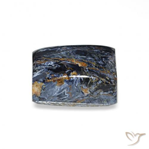 Pietersite Multicolore naturelle Baquette, 4.87 ct, Opaque