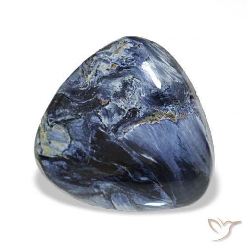 Pietersite Multicolore naturelle En forme de poire, 12.79 ct, Opaque