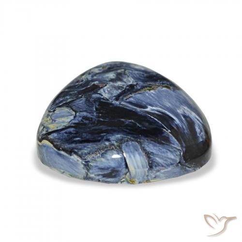 Pietersite Multicolore naturelle En forme de poire, 12.79 ct, Opaque