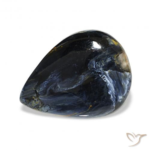 Pietersite Multicolore naturelle En forme de poire, 14.93 ct, Opaque