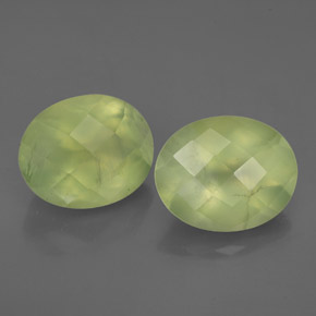 Achetez naturel ct vert préhnite gems, transparent, en provenance afrique du sud chez gemselect. en stock, livraison internationale!