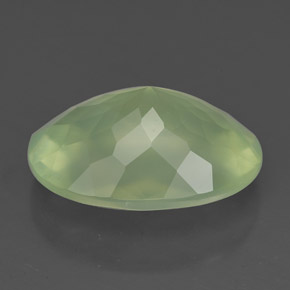 Prehnite Vert naturelle Transparent, 7.24 ct, Transparent / Translucide