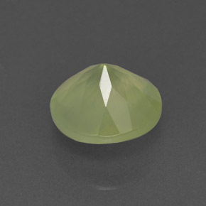 Préhnite vert naturelle transparent, 1,96 ct, transparent / translucide