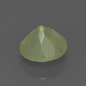 Préhnite vert naturelle transparent, 1,95 ct, transparent / translucide