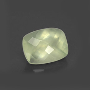 Prehnite Vert naturelle Transparent, 1.45 ct, Transparent / Translucide