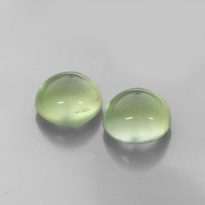 Achetez naturel ct vert préhnite gems, transparent, en provenance afrique du sud chez gemselect. en stock, livraison internationale!